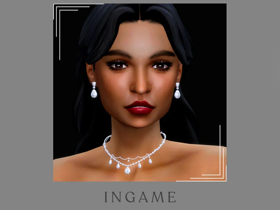 PATREON Crystal Glow Layered Necklace