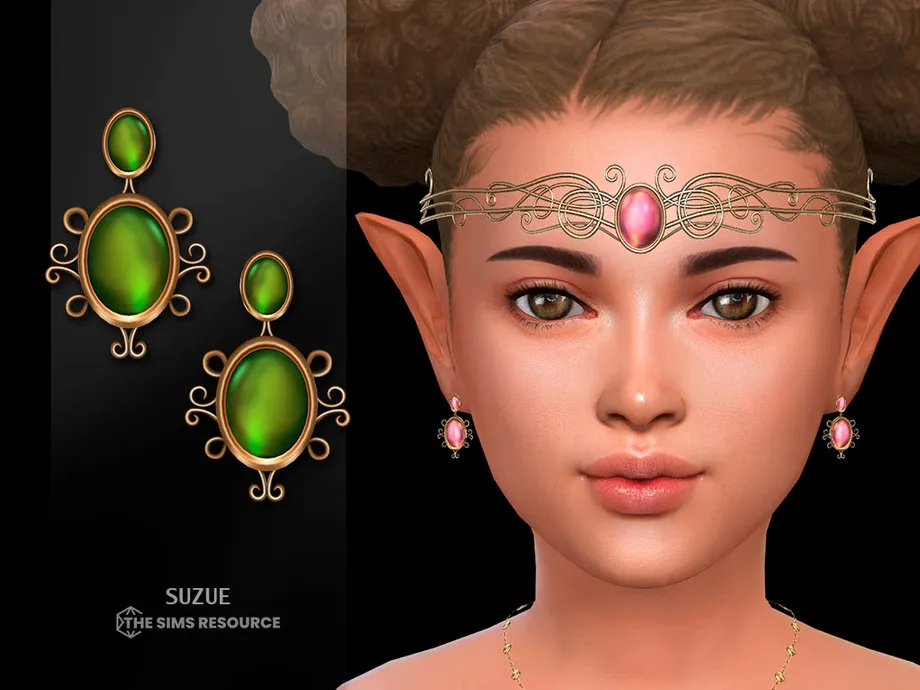 Fantasy Earrings Child