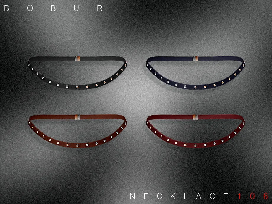 Studded Choker Necklace