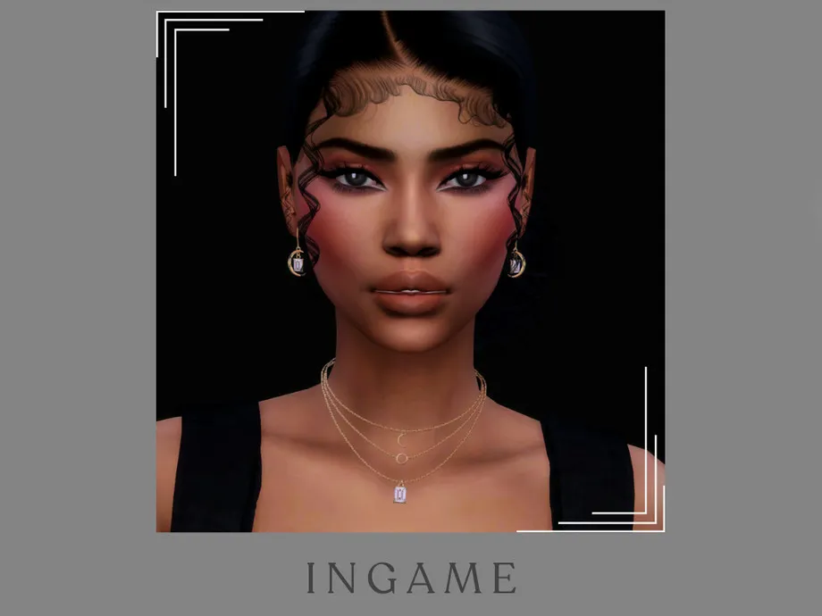 Fairy Moon Layered Necklace