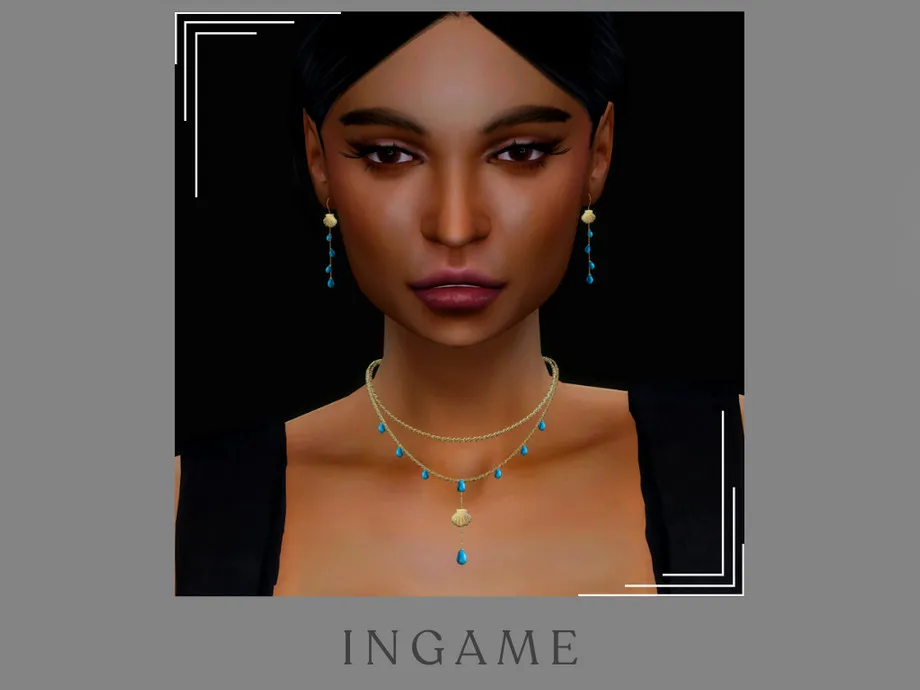 Hannah Blue Necklace