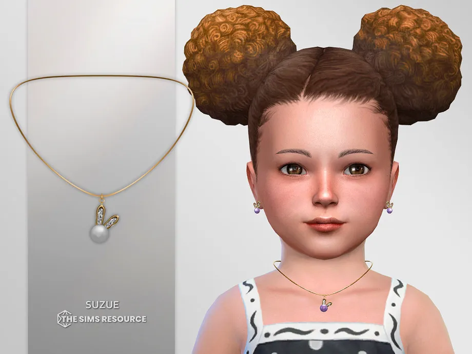 Rabbit Necklace Toddler