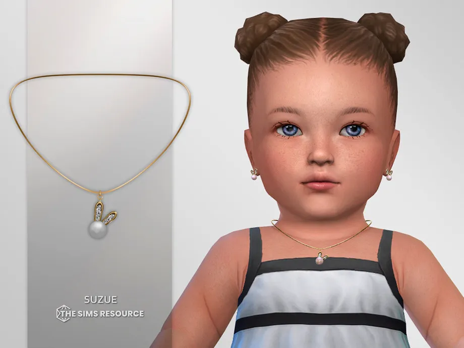 Rabbit Necklace Infant