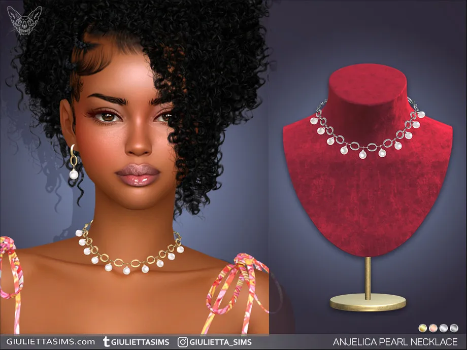 Anjelica Pearl Necklace