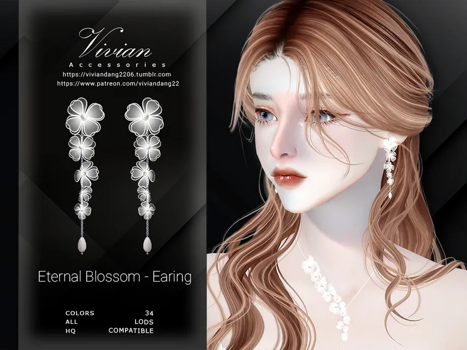 Eternal Blossom - Earing