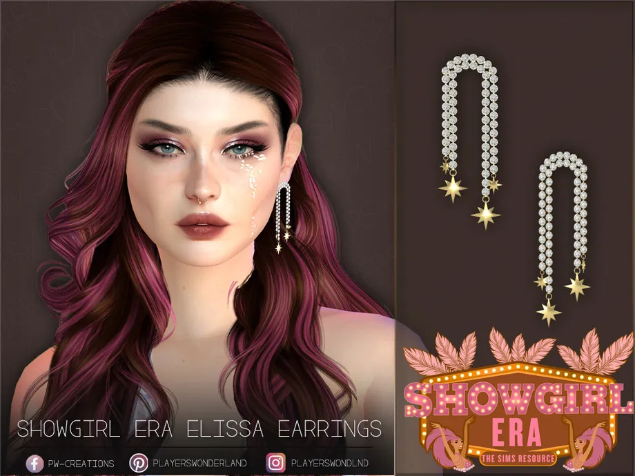 Showgirl Era Elissa Earrings