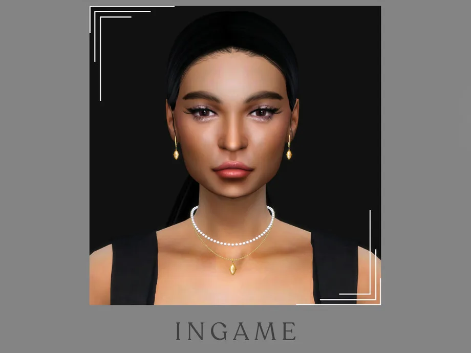 Gold Marquise Pearl and Diamond Necklace