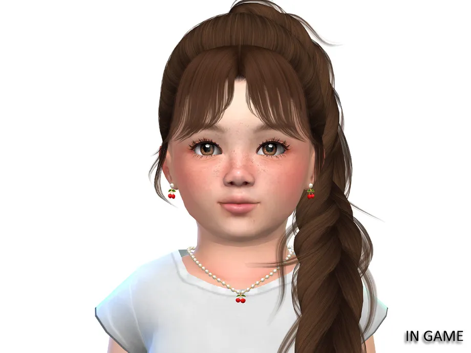 Berry Cute - Cherry Necklace for toddler