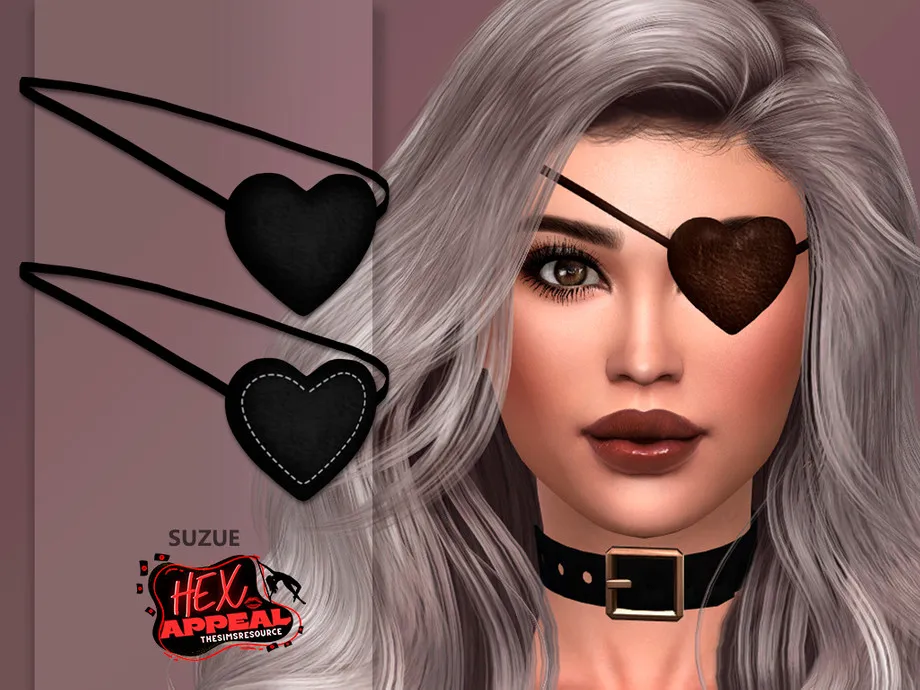 Hex Appeal Heart Pirate Eyepatch