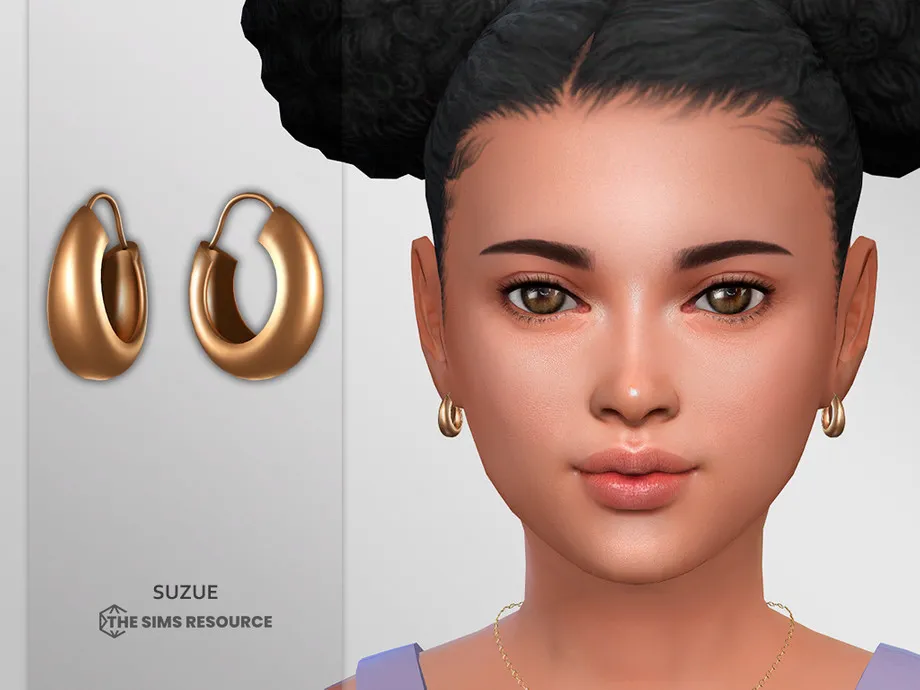 Vera Hoops Earrings Child