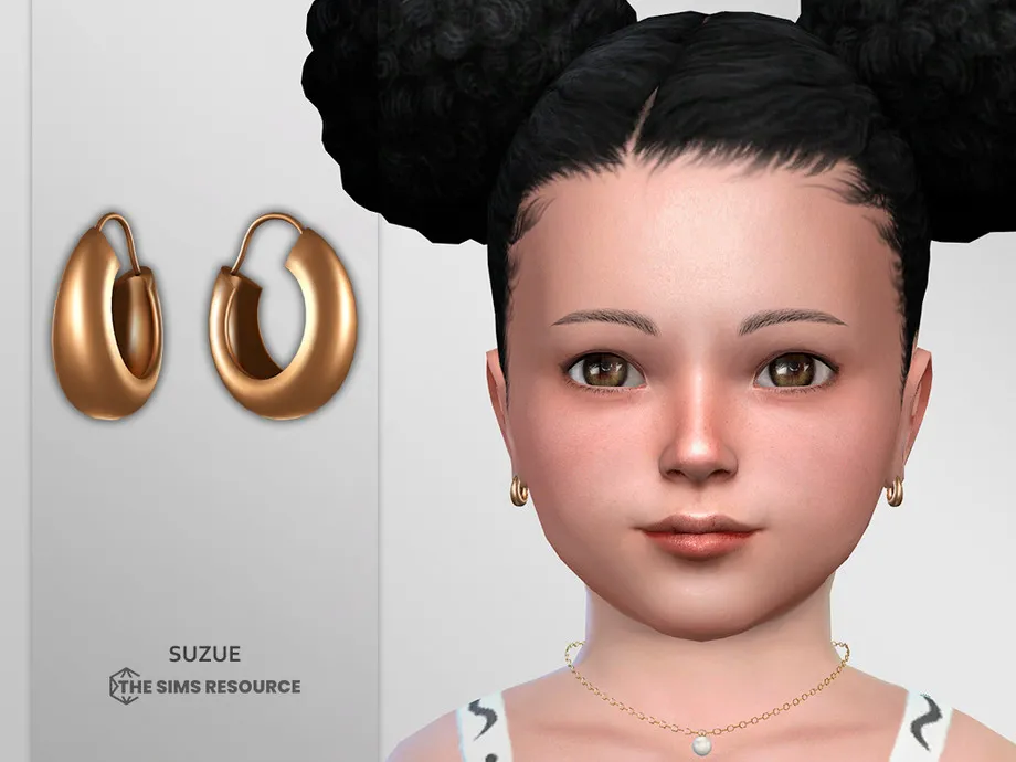 Vera Hoops Earrings Toddler