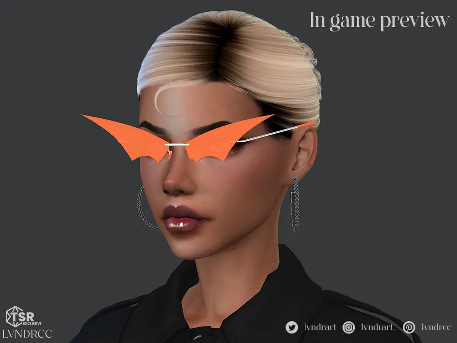(Halloween 2025) Batwing Glasses