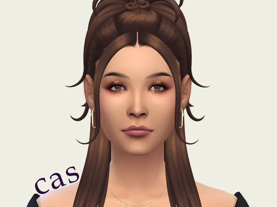 Diamond Metal Leaf Earrings