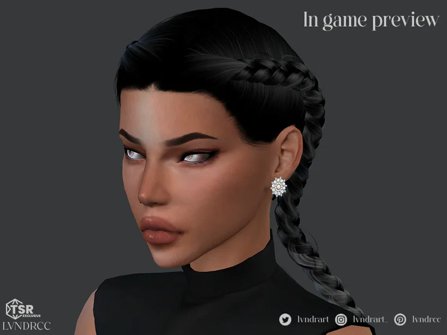 Emerald Diamond Lace Earrings